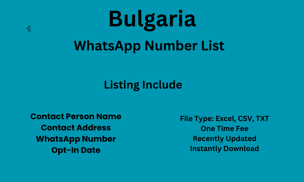 Bulgaria WhatsApp Number List