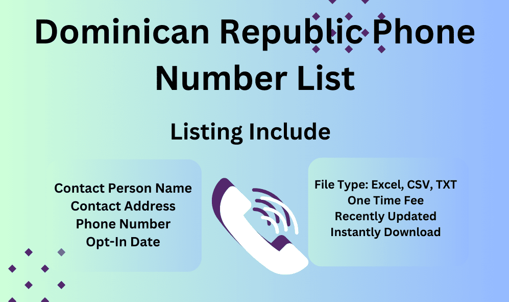 Dominican Republic Phone Number List