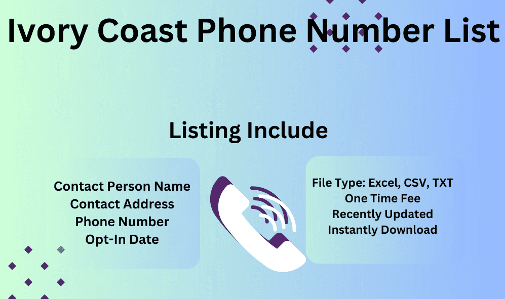 Ivory-Coast Phone Number List