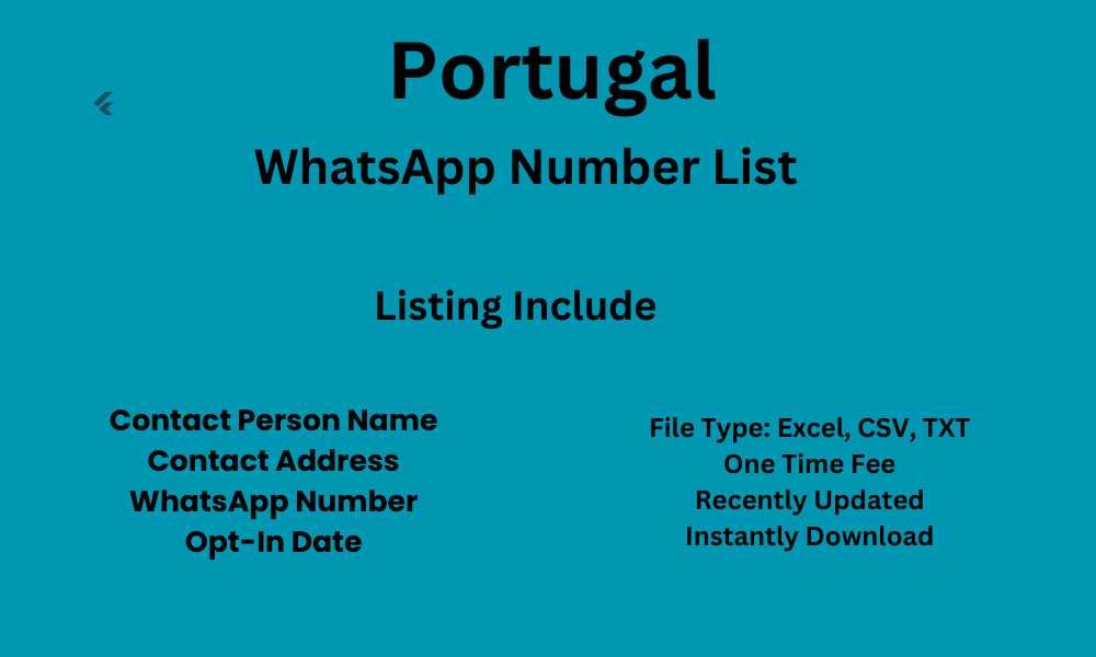 Portugal WhatsApp Number List