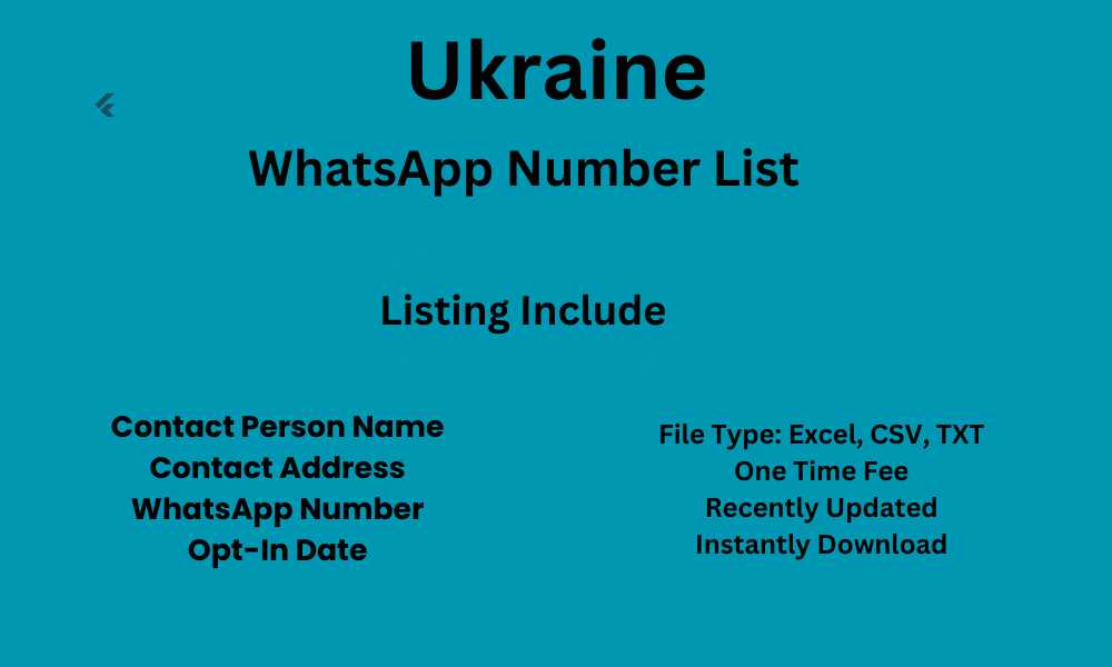 Ukraine WhatsApp Number List