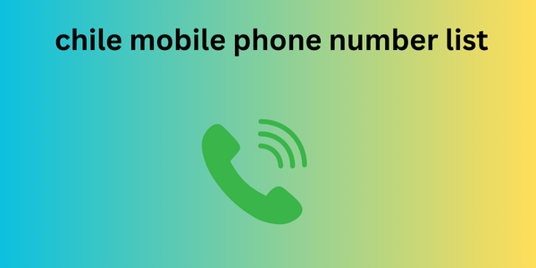 chile mobile phone number list