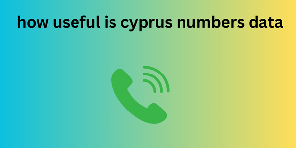 how useful is cyprus numbers data