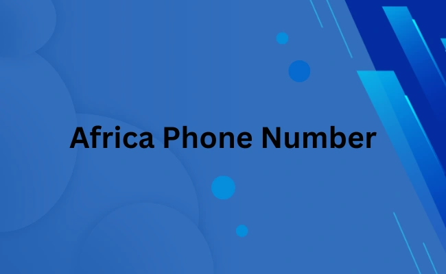 Africa Phone Number