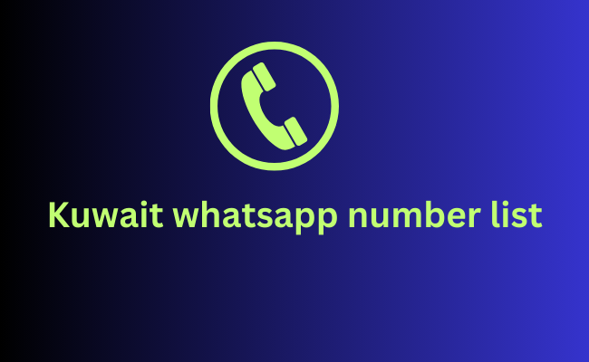 Kuwait whatsapp number list