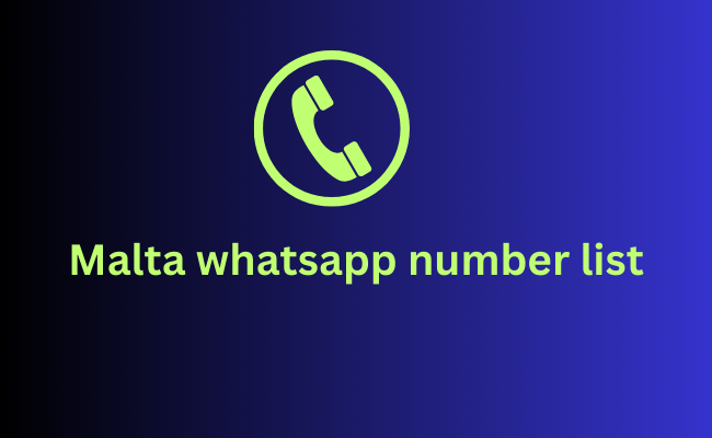 Malta whatsapp number list