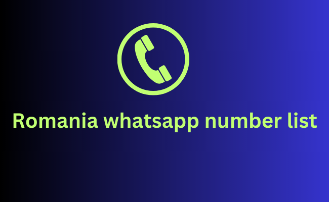 Romania whatsapp number list